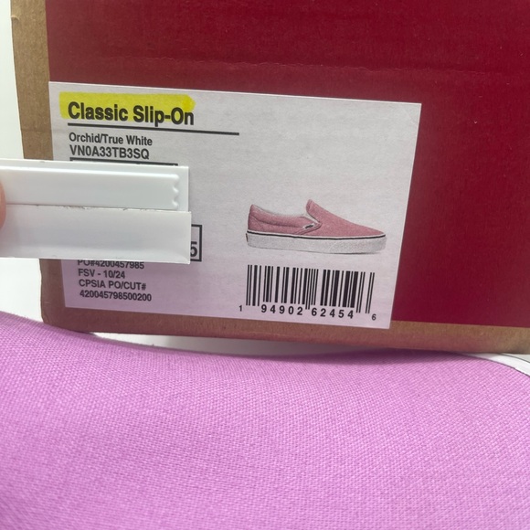 Vans Kids Slip-On Sneakers - Light Purple - Picture 15 of 16